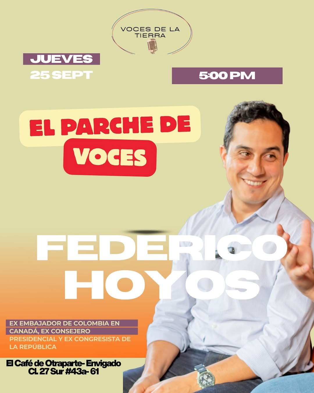 Encuentro con Federico Hoyos
