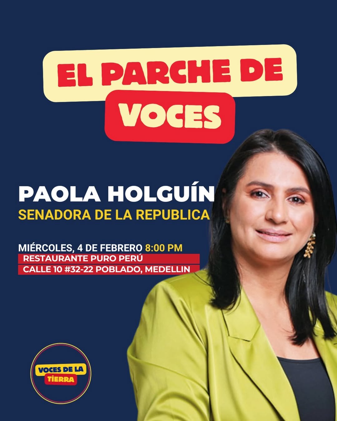 Encuentro con Paola Holguín