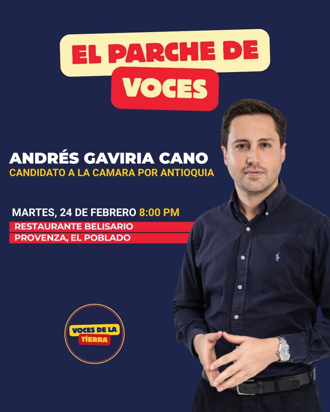 Encuentro con Andrés Gaviria Cano